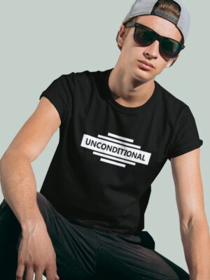 UNCONDITIONAL- Men half sleeve t-shirt