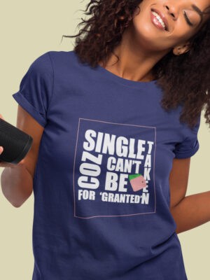 SINGLE-Women half sleeve t-shirt