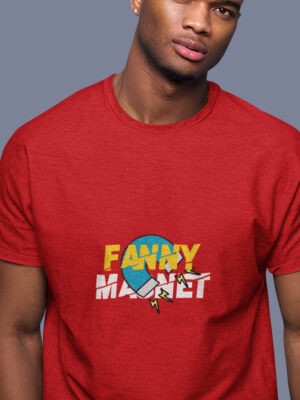 FANNY MAGNET-Men half sleeve t-shirt