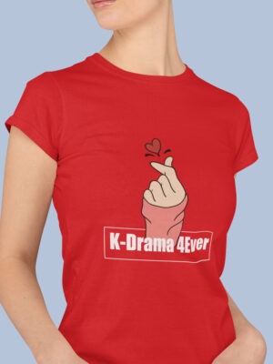 KDRAMA-Women half sleeve t-shirt