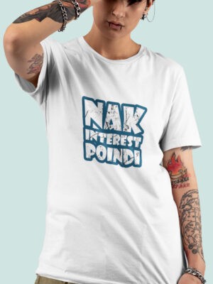 NAK INTEREST-Men half sleeve t-shirt