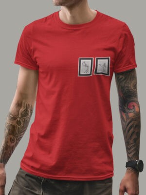 PHOTO FRAME-Men half sleeve t-shirt