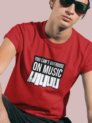 PIANO-Men half sleeve t-shirt