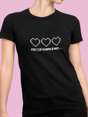 RESPAWNING-Unisex half sleeve t-shirt