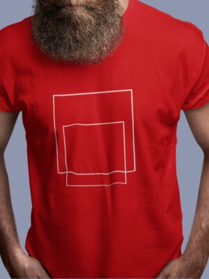 SQUARE-Men half sleeve t-shirt