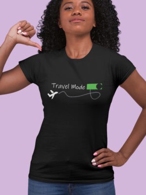 TRAVEL-Women half sleeve t-shirt