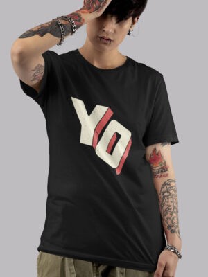 YOO-Men half sleeve t-shirt