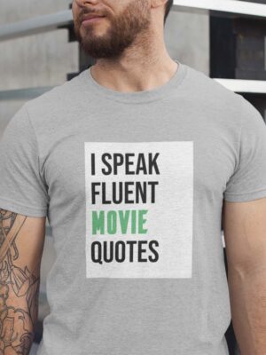 I SPEAK FLUENT-Men half sleeve t-shirt