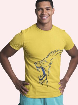 CSK LION-Men half sleeve t-shirt