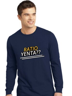 RATIO YENTA-Men Full sleeve t-shirt