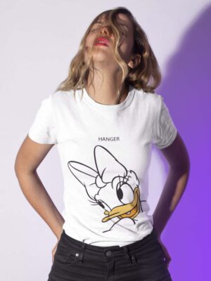 Daisy Duck – Women half sleeve t-shirt