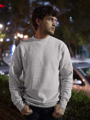 Grey Sweatshirt For Men
