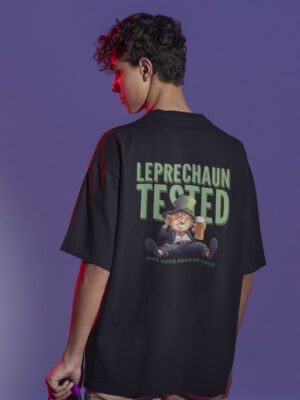 Leprechaun Oversized Printed T-Shirt For Men