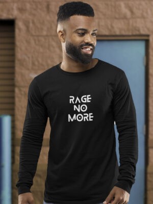 Rage No More Black Men Full Sleeve T-shirt